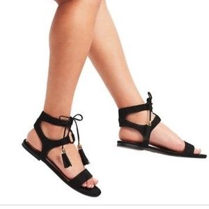 Gently Used suede Gladiator Sandal
